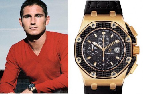 Frank Lampard and Audemars Piguet Frank Lampard and Audemars Piguet