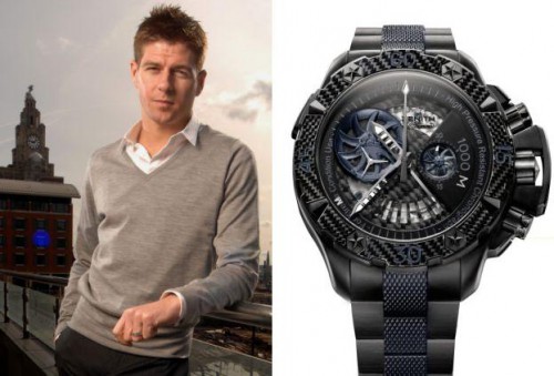 Steven Gerrard and Zenith Defy Open Sea Extreme Steven Gerrard and Zenith Defy Open Sea Extreme