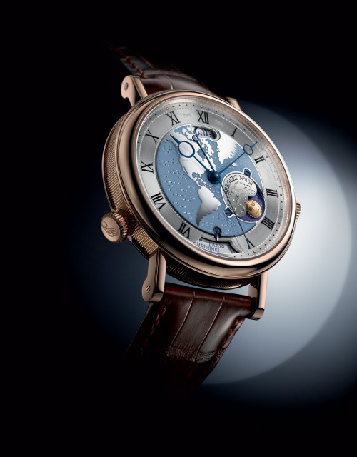 The Breguet Classique 5717 Hora Mundi world map watch The Breguet Classique 5717 Hora Mundi world map watch