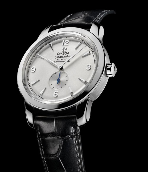 Omega Seamaster 1948 Co-Axial London 2012 black leather Chronometer Omega Seamaster 1948 Co-Axial London 2012 black leather Chronometer